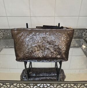Madewell Metallic Bronze Shimmer Women's Pouch
